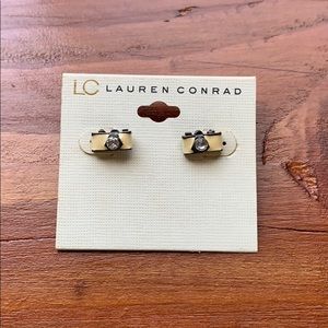 Lauren Conrad camera earrings